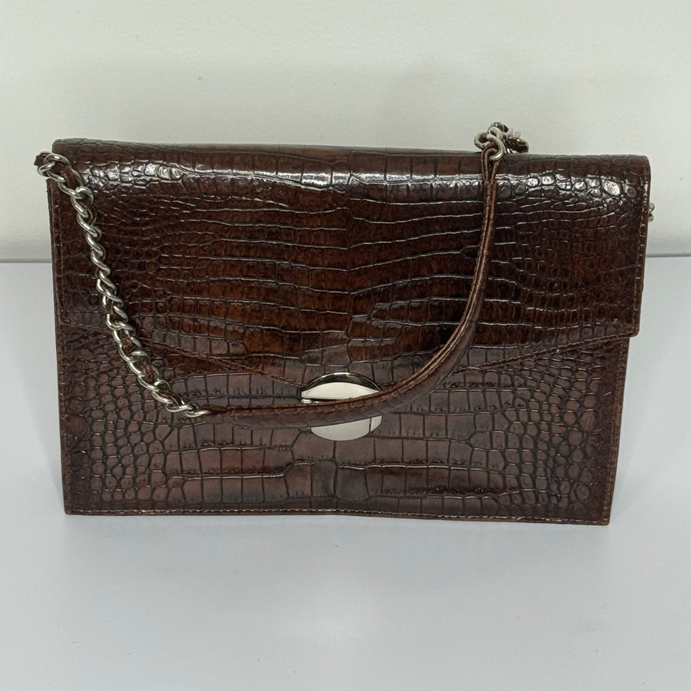 Naturalizer Oxford Crocodile/Alligator Patterned Purse